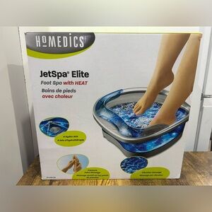 HoMedics JetSpa Elite Foot Spa with Heat & 4 Hydro Jets